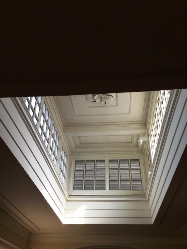 love this early nod to "skylights"...so much prettier than today's version