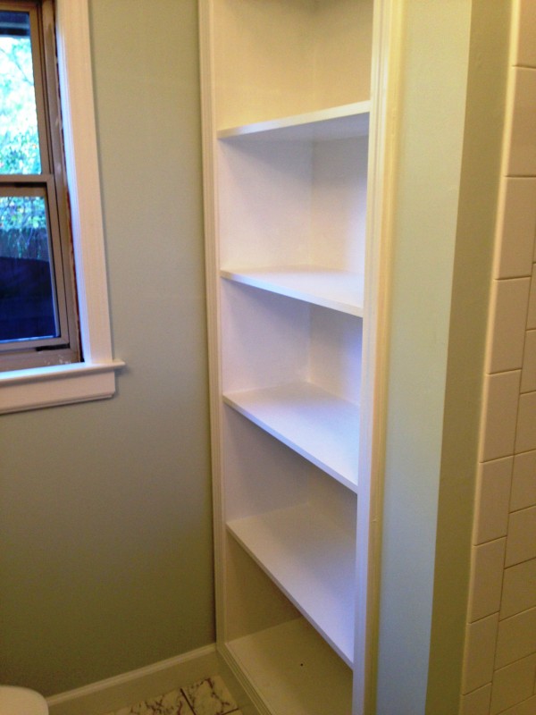 beautiful shelves built by my talented contractor