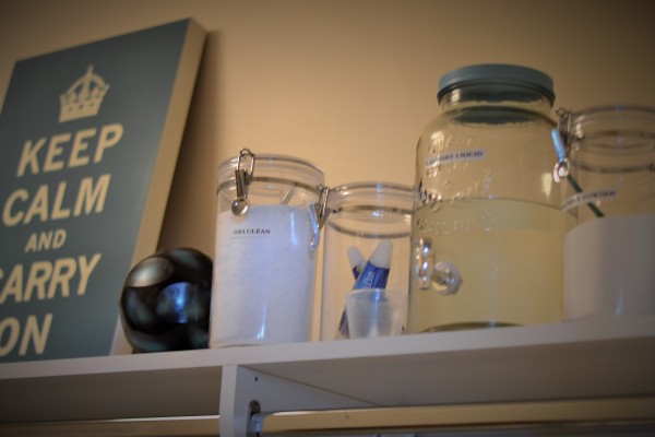 laundry room organization