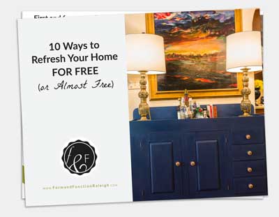 10 Ways to Refresh Your Home for Free (or Almost Free)