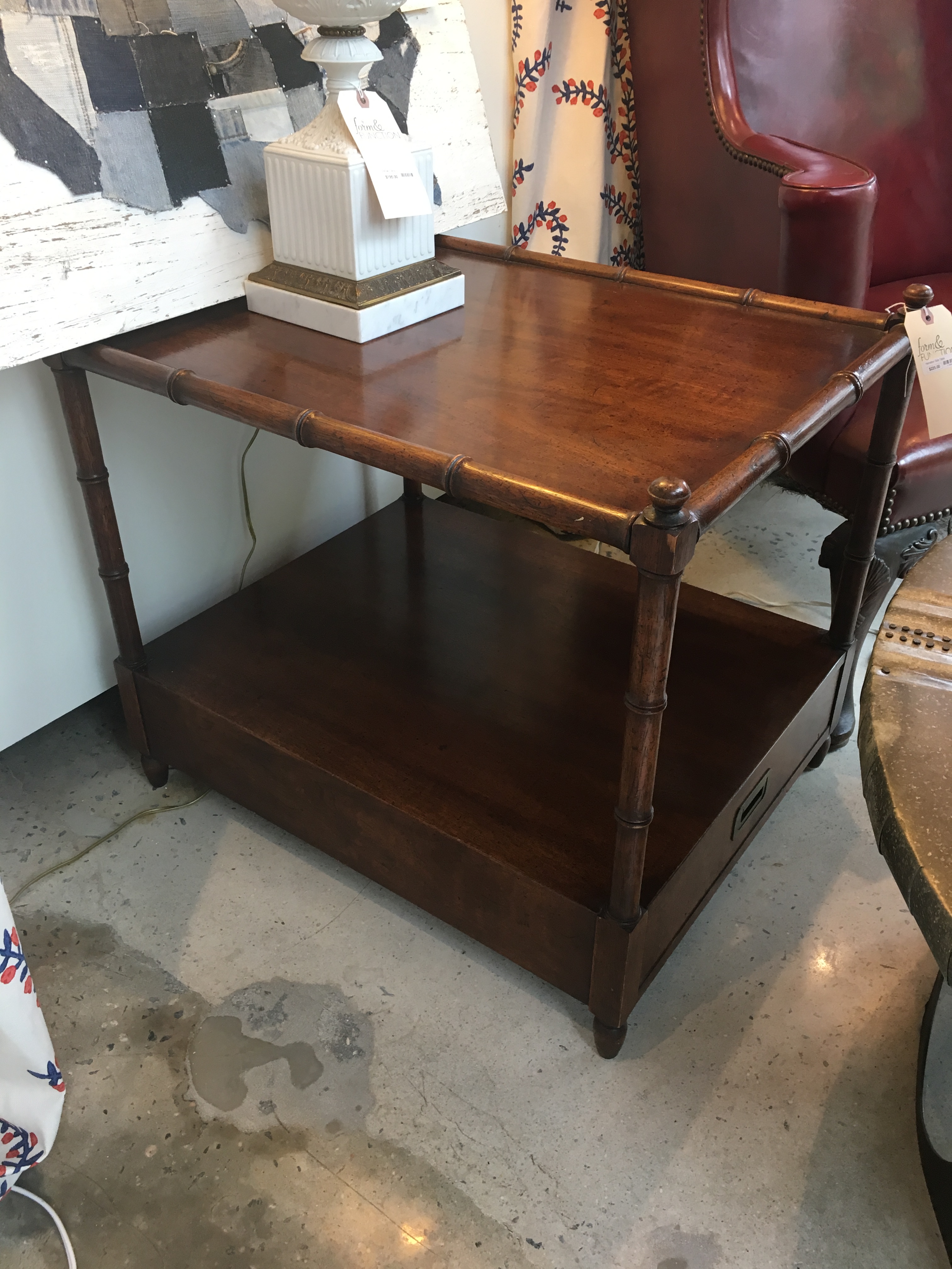 Henredon Side Table Form & Function Asheville NC