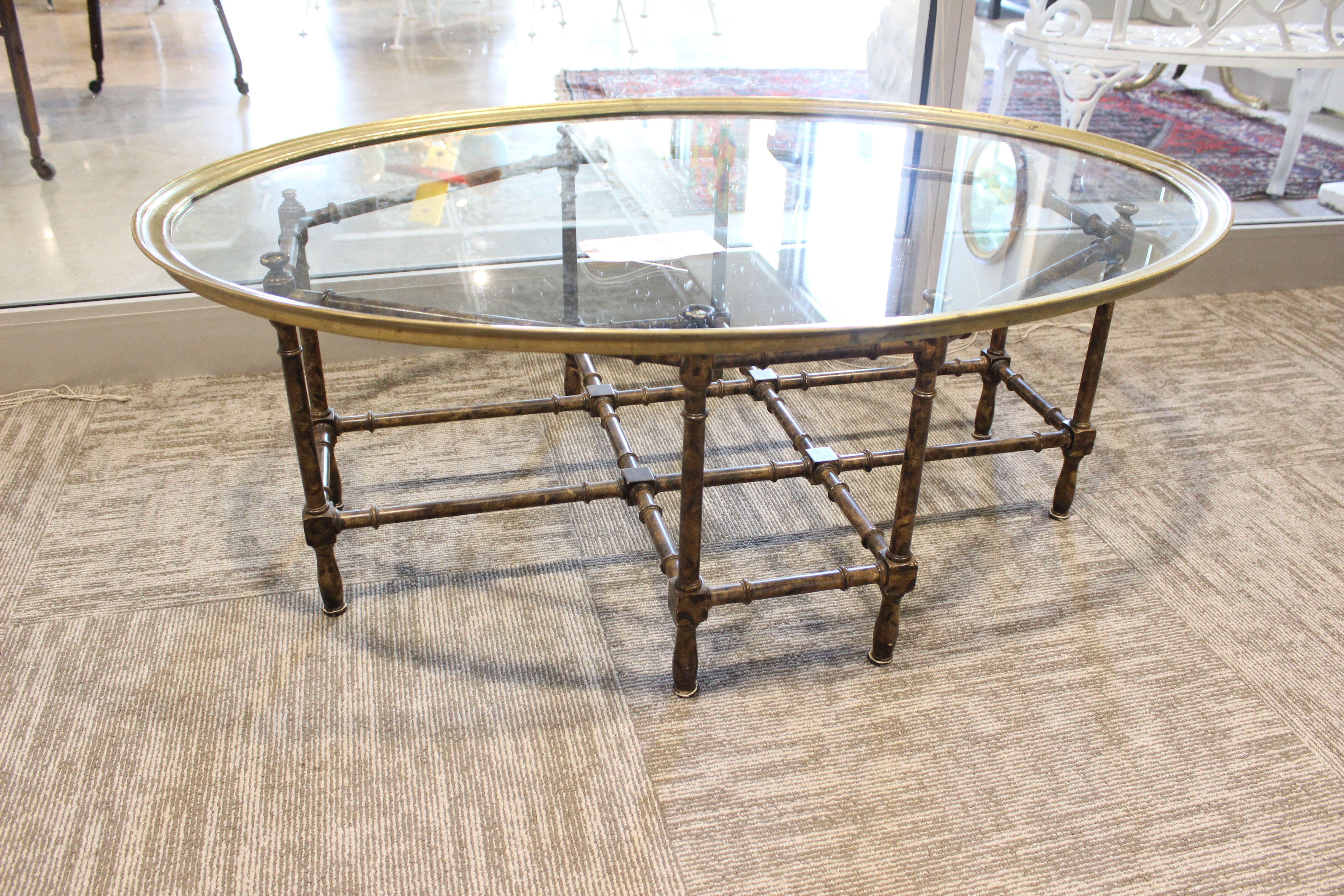 Baker Glass Coffee Table Form & Function