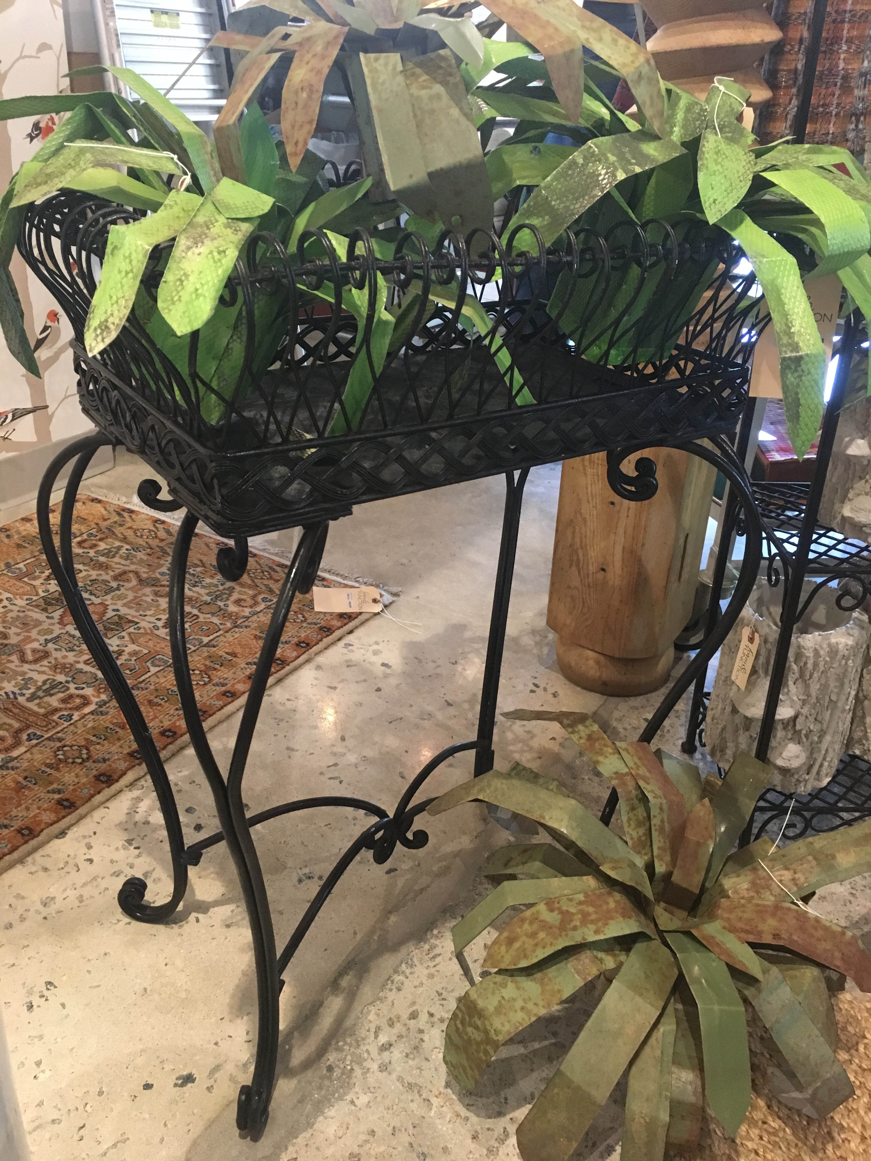 Black Plant Stand Form & Function