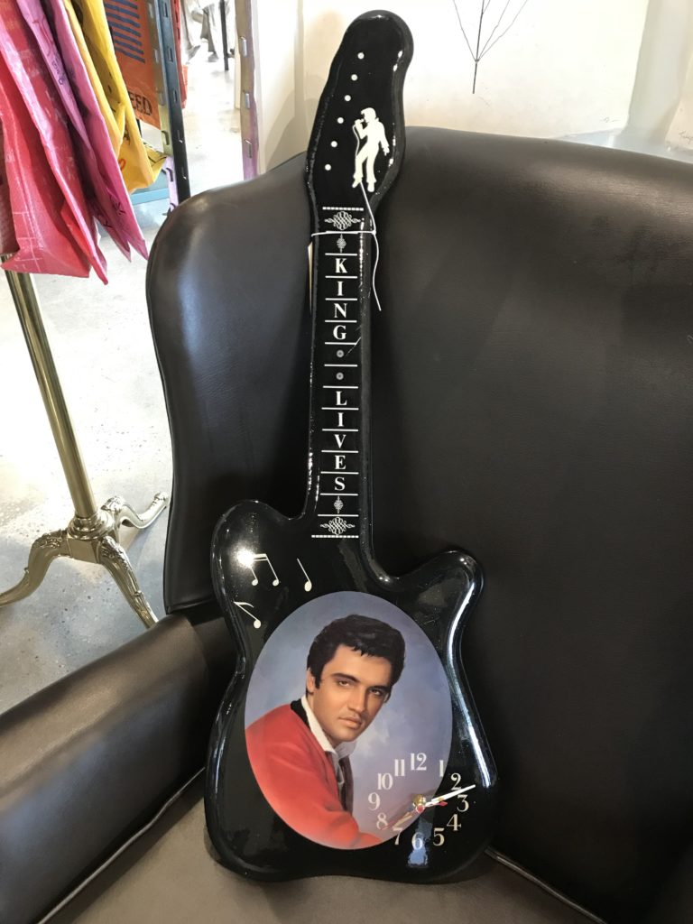 Elvis Guitar Clock Form & Function
