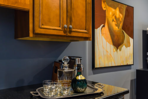 Baseball Art Man Cave Ideas Raleigh NC Interior Design