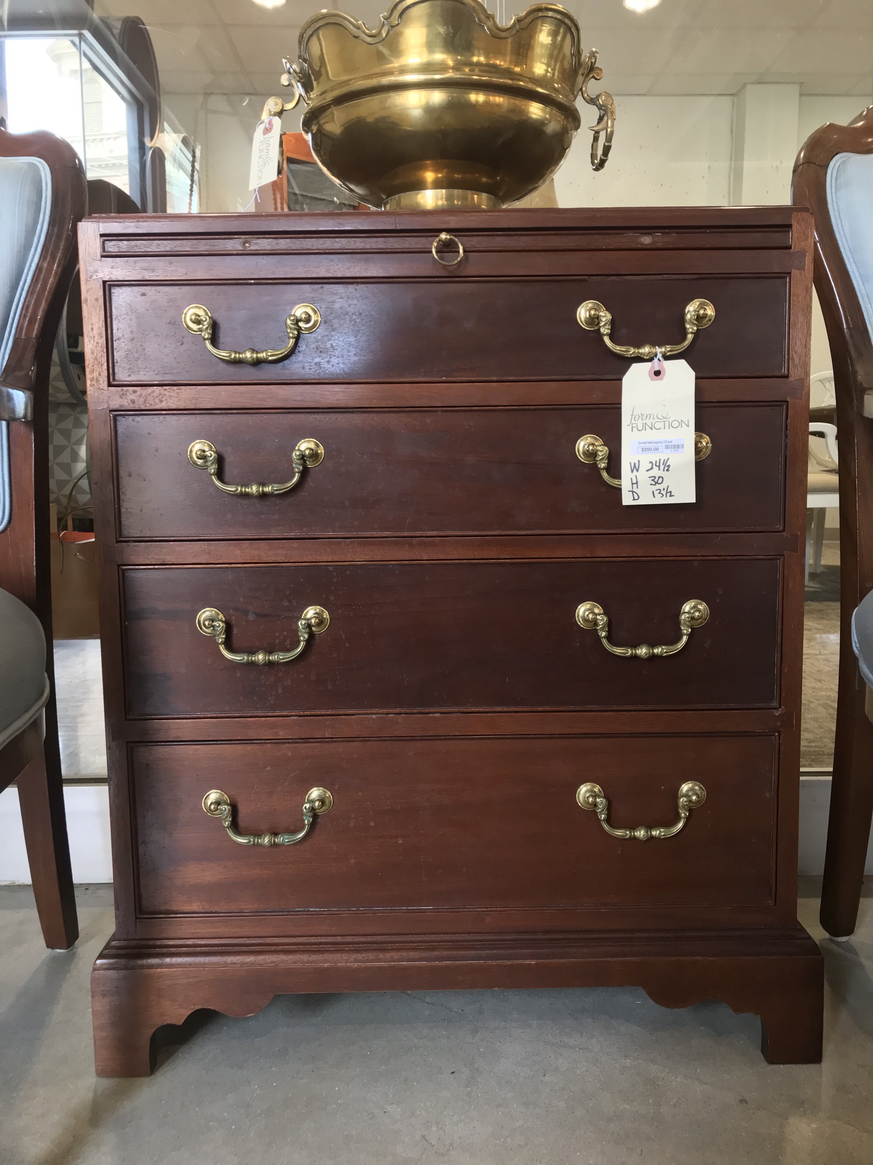 Small Mahogany Chest Form & Function