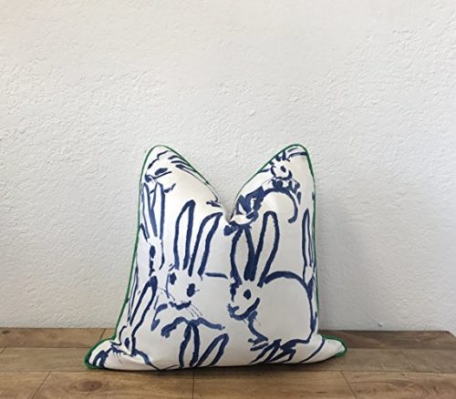 hunt slonem groundworks bunny pillows