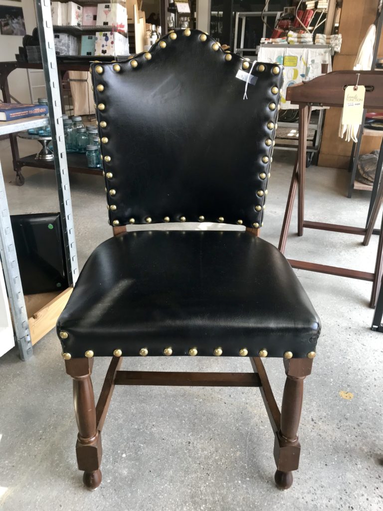 Black Nailhead Chair Form & Function