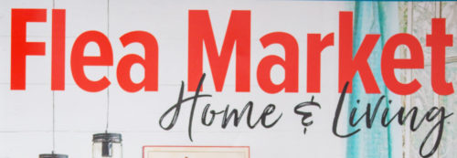 flea market home and living logo