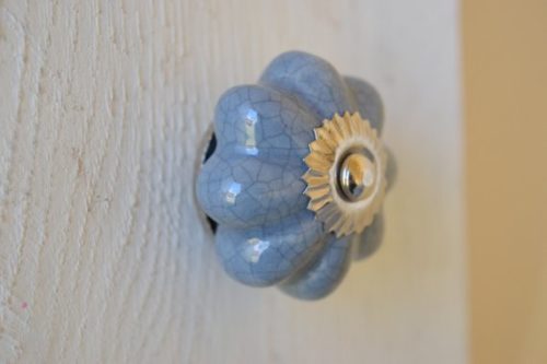 ceramic crackled glazed cabinet door knob
