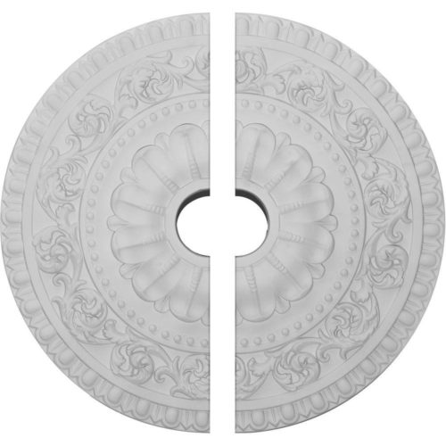 split ceiling medallion