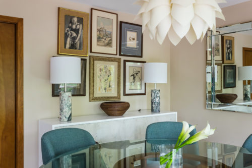 Chapel Hill modern interior design dining room 