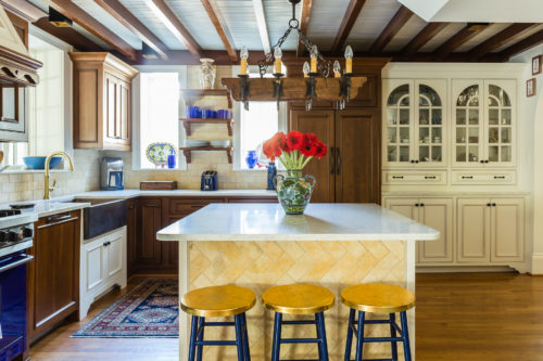 spanish kitchen california casa minimalist interior design