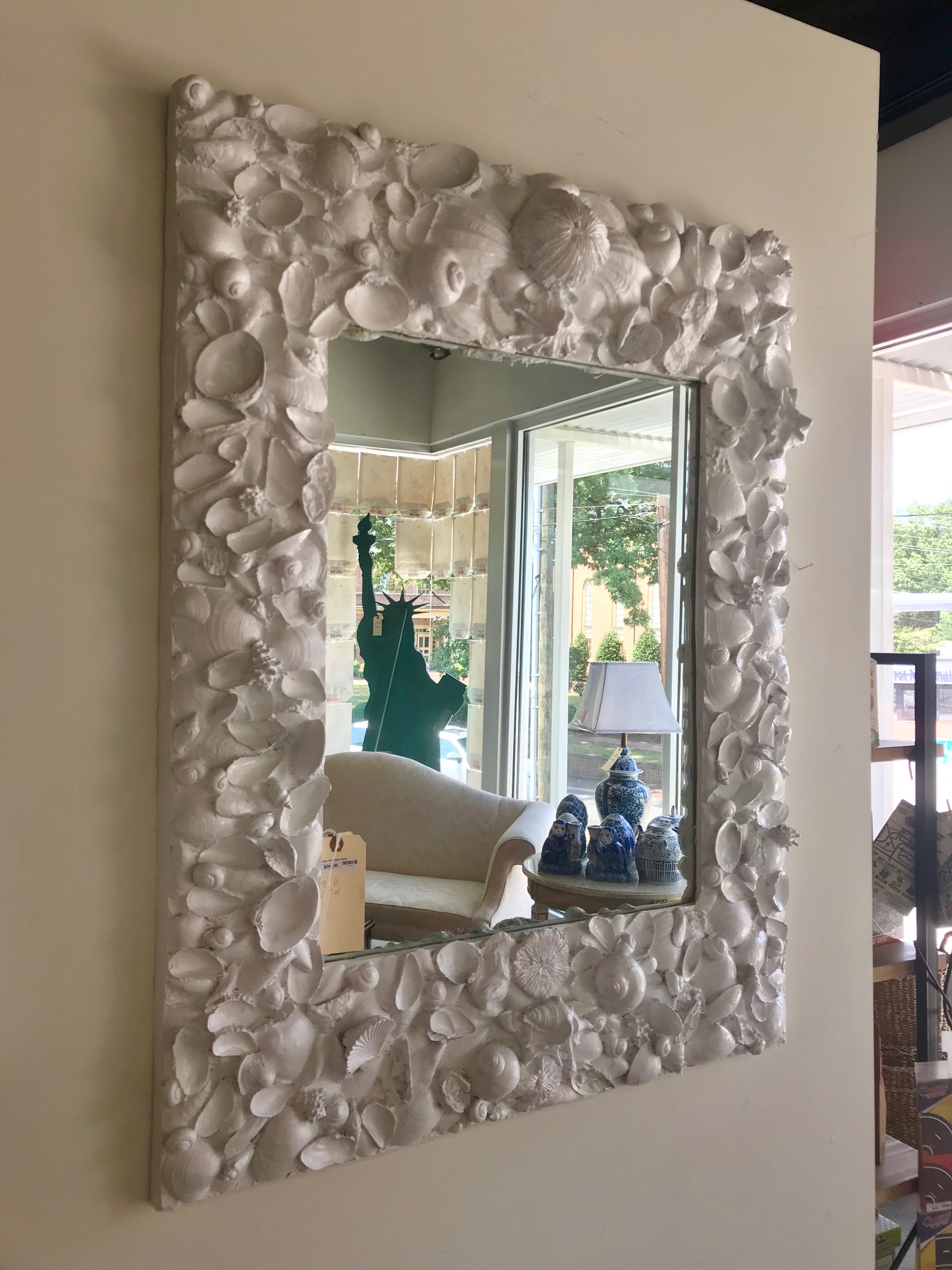 Shell Fiberglass Mirror Form & Function