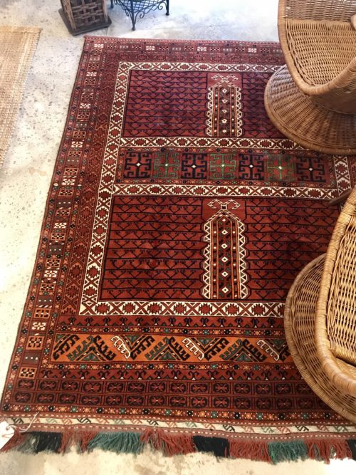 Rust Rug 5x7 Form & Function