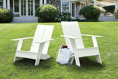 High Density Polyethylene Recycled Plastic Outdoor Chairs sustainable design trends