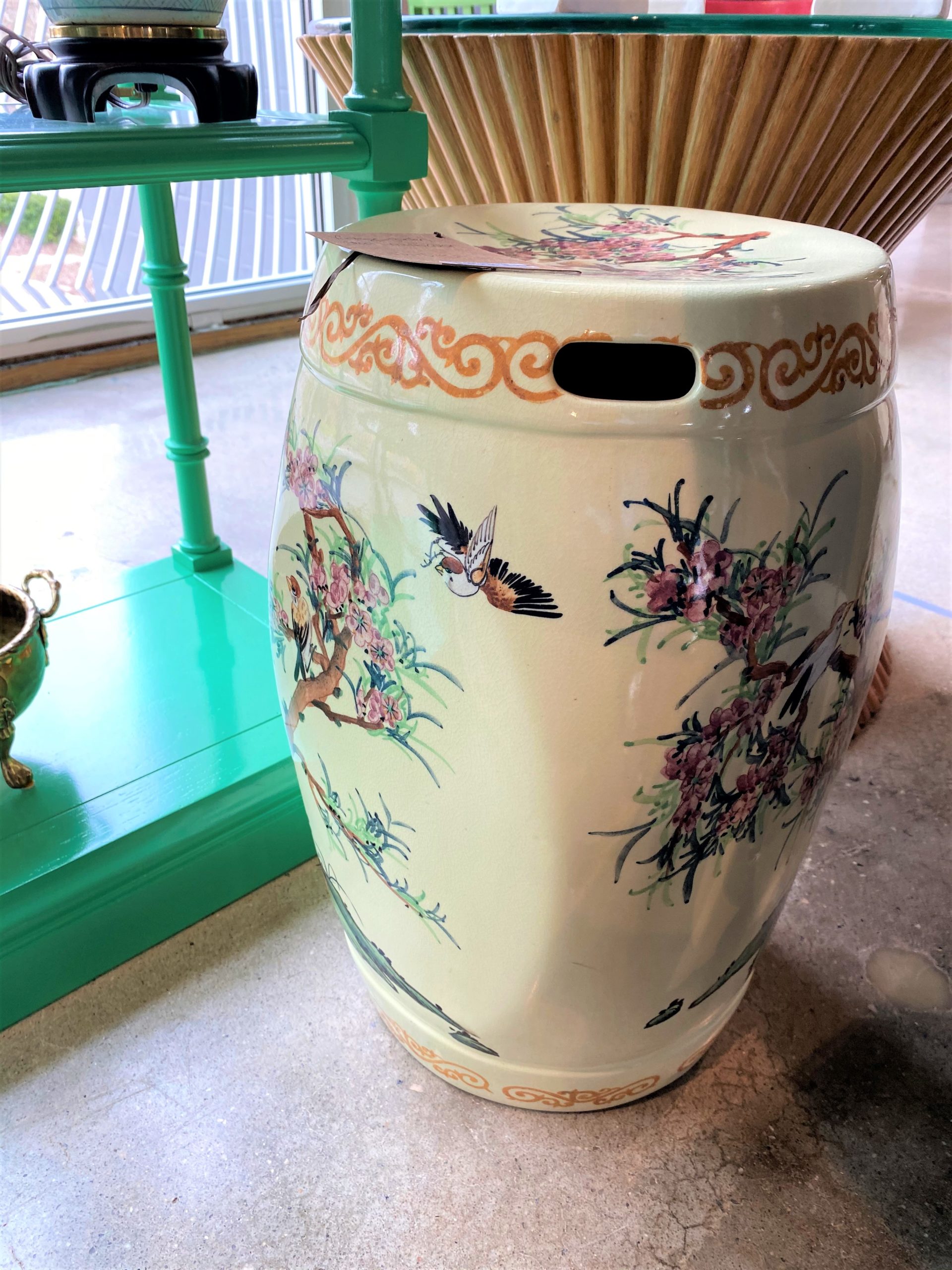 RS Asian Garden Stool Form & Function